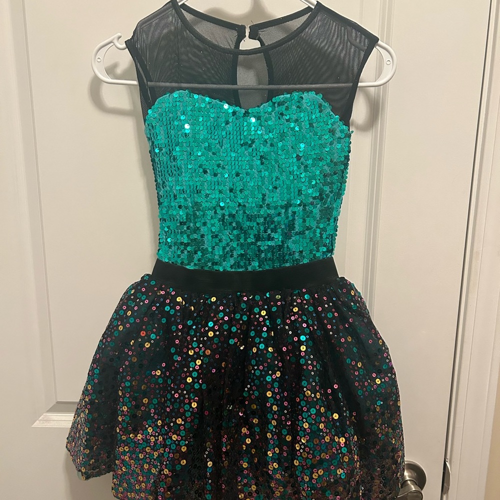 Dance Costume Girls Sparkle MC